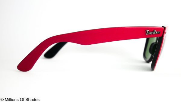 Wayfarer Classic RB2140 Top Red - Image 3