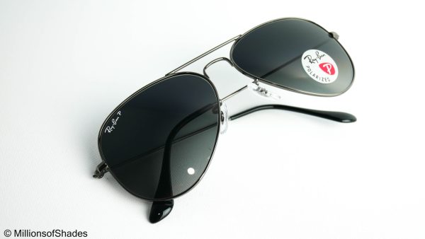 Aviator Classic RB3025 – Gunmetal Grey Polarized - Image 4
