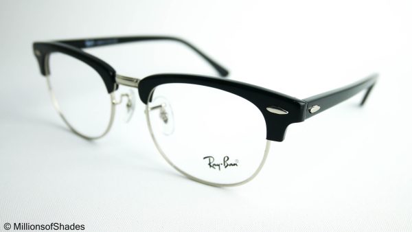 Clubmaster Optics RB5154 Black Silver - Image 2