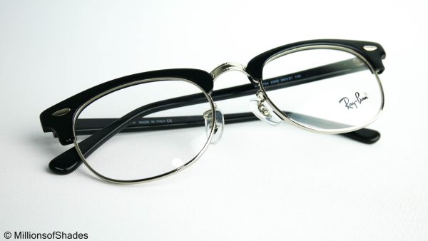 Clubmaster Optics RB5154 Black Silver - Image 3