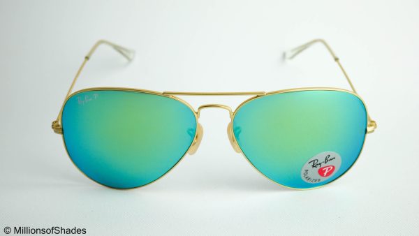 Aviator Classic RB3025/3026 - Flash Green Polarized