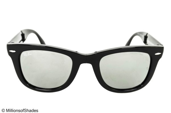 Folding Wayfarer RB4105 - Polish Black Silver