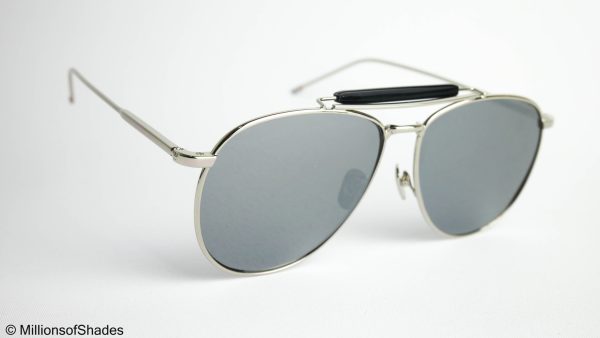 Thom Browne-TB015S-Silver - Image 2
