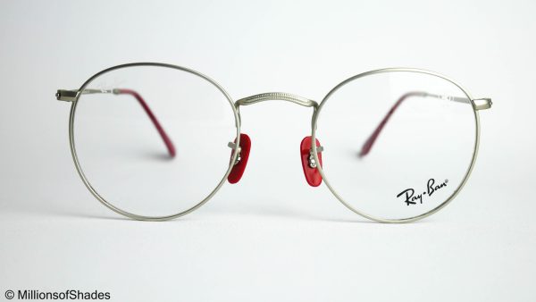 Round Metal Ferrari RB3447VM - Silver