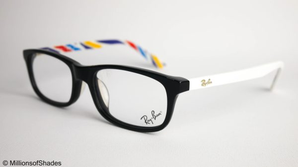 RayBan Optics RB5292-D - Black/White Rare Print - Image 2