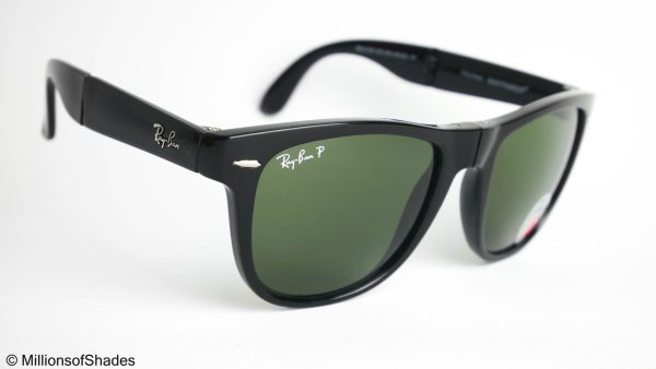 Folding Wayfarer RB4105 - Polish Black G15 Polarized - Image 2