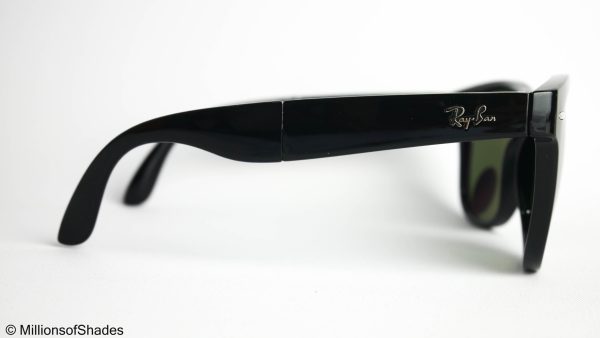 Folding Wayfarer RB4105 - Polish Black G15 Polarized - Image 3