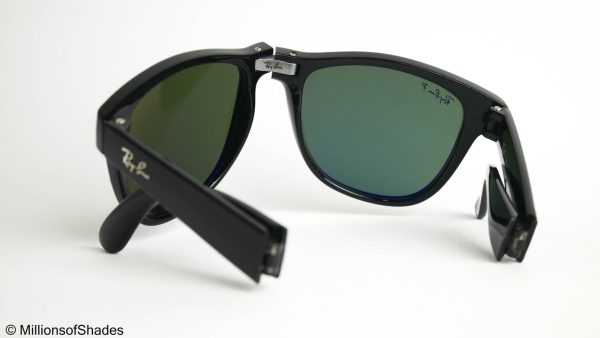 Folding Wayfarer RB4105 - Polish Black G15 Polarized - Image 4