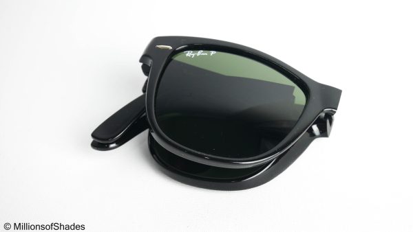 Folding Wayfarer RB4105 - Polish Black G15 Polarized - Image 5
