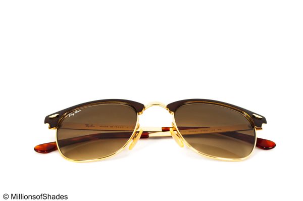 Clubmaster Metal RB3716- Brown (Display Set) - Image 4