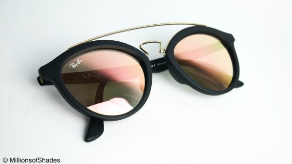 Gatsby RB4257F - Matte Black Rose Gold - Image 4