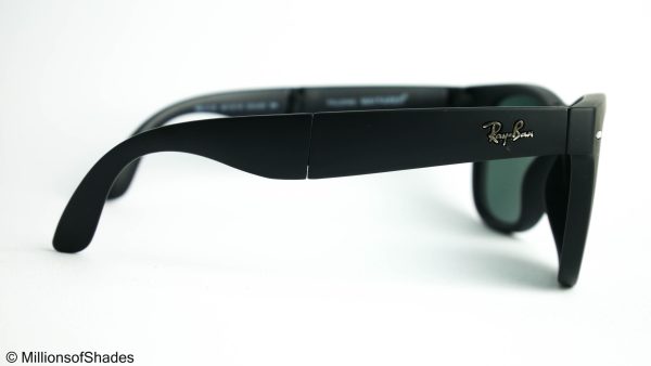 Folding Wayfarer RB4105 - Matte Black (Full Black) - Image 3