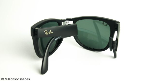 Folding Wayfarer RB4105 - Matte Black (Full Black) - Image 4