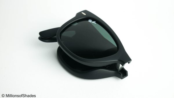 Folding Wayfarer RB4105 - Matte Black (Full Black) - Image 5