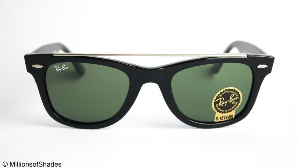 Wayfarer Double Bridge RB4540 - Gloss Black G15