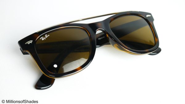 Wayfarer Double Bridge RB4540 - Tortoise B15 - Image 4