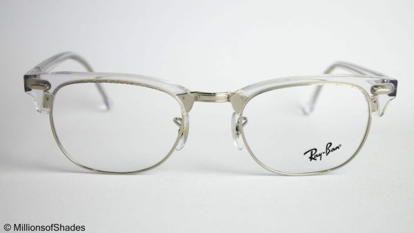 Clubmaster Optics RB5154 Transparent Silver