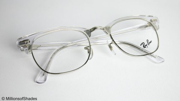 Clubmaster Optics RB5154 Transparent Silver - Image 4