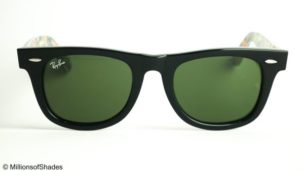 RB2140 Wayfarer Rare Print Edition - Floral Inlay