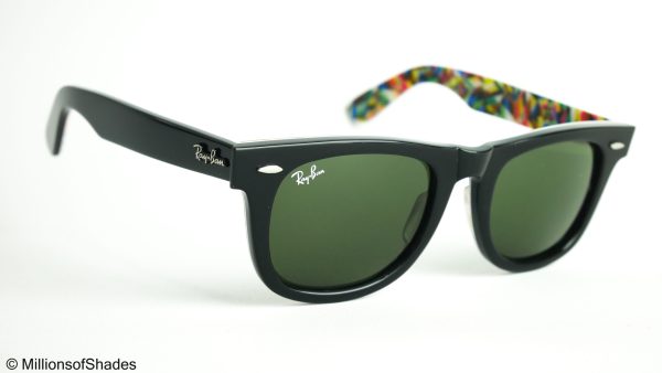 RB2140 Wayfarer Rare Print Edition - Floral Inlay - Image 2