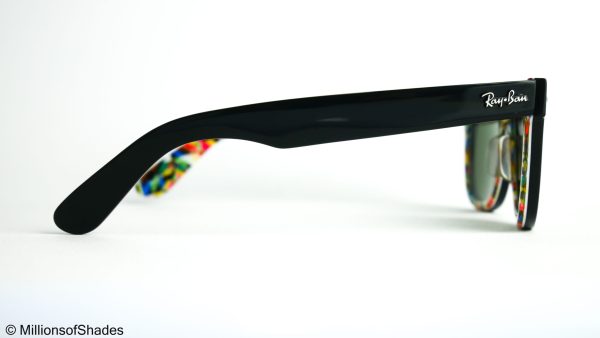 RB2140 Wayfarer Rare Print Edition - Floral Inlay - Image 3