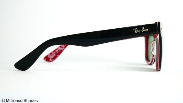 RB2140 Wayfarer Rare Print Edition - RayBan Mania Red - Image 3