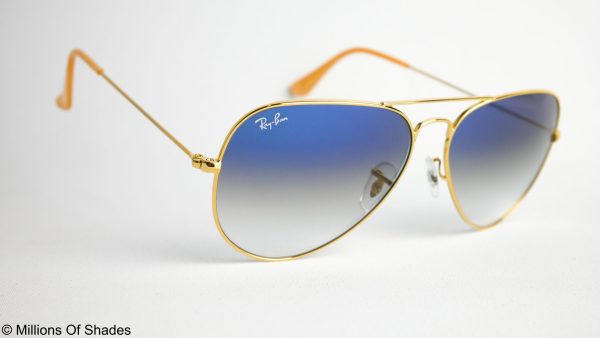 Aviator Classic RB3025/3026 – Gold Light Blue Gradient - Image 2