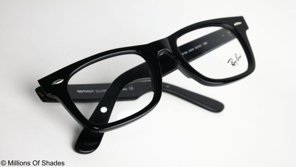 Wayfarer Square Optical RB5194- Black - Image 4