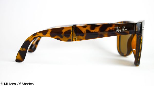 Folding Wayfarer RB4105 - Havana Brown - Image 3