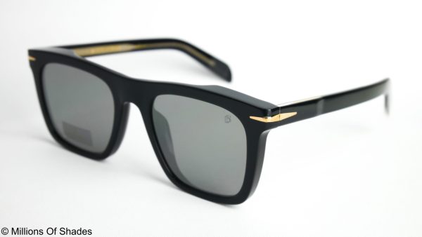 David Beckham DB7000S - Black Silver - Image 2