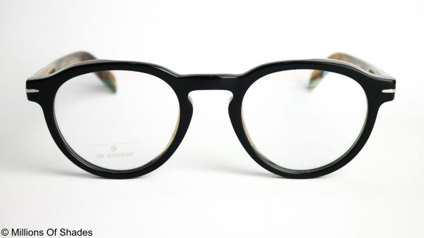 David Beckham DB7021-Black Brown Horn