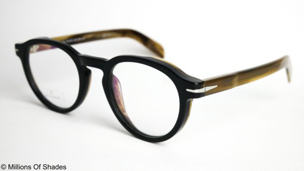David Beckham DB7021-Black Brown Horn - Image 2