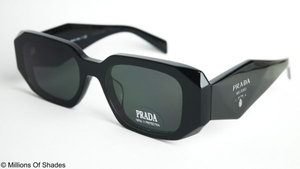 Prada Symbole Sunglasses PR17WS - Black - Image 2