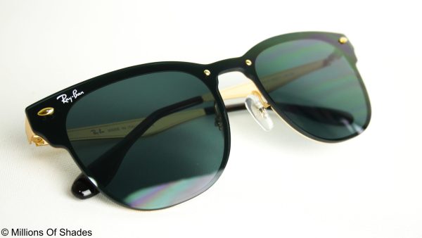 RB3576N 04371 Clubmaster Blaze - Gold G15 - Image 4