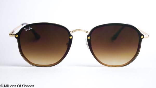 RB3579N Hexagonal Blaze - Gold Brown