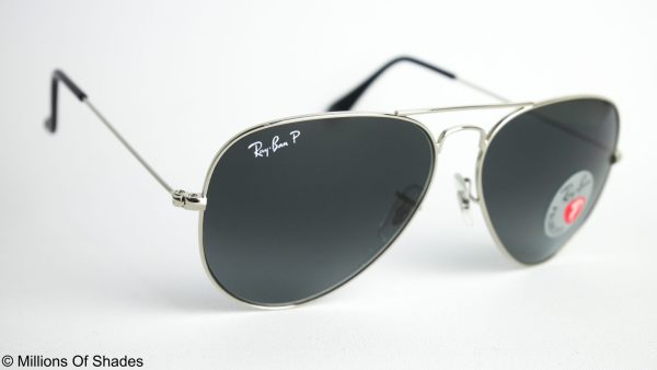 Aviator Classic RB3025 – Silver Grey Polarized - Image 2