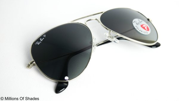Aviator Classic RB3025 – Silver Grey Polarized - Image 4