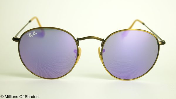 Round Metal - Bronze Violet