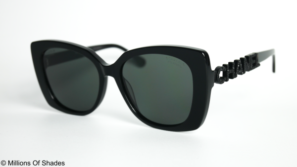 Square Sunglasses CH5422B-Black - Image 2