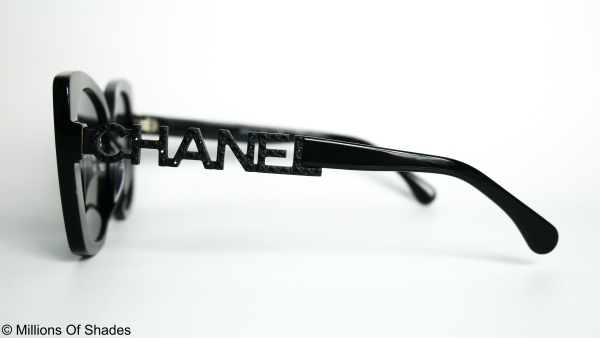 Square Sunglasses CH5422B-Black - Image 3