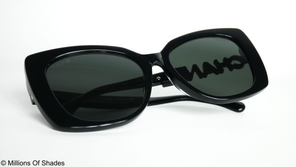 Square Sunglasses CH5422B-Black - Image 4