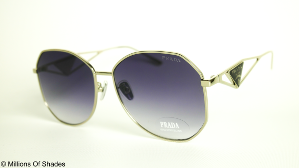 Prada Symbole sunglasses - Gradient Smokey Gray Lenses - Image 2