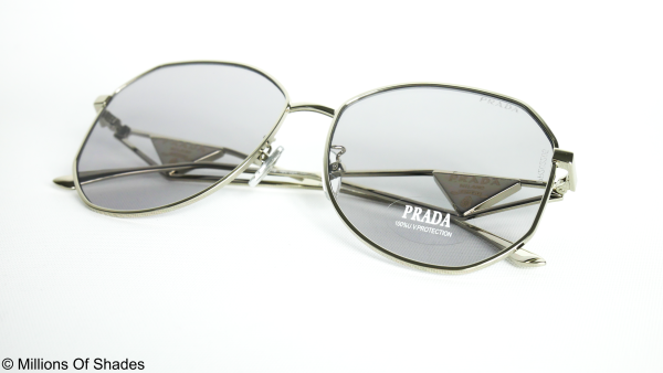 Prada Symbole sunglasses - Cloudy Gray - Image 4
