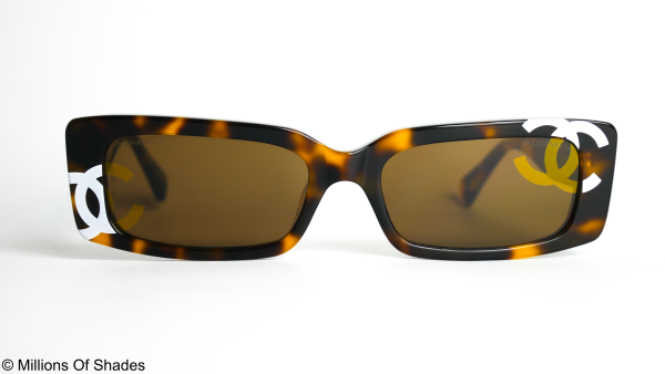 Rectangle Sunglasses A71473- Havana