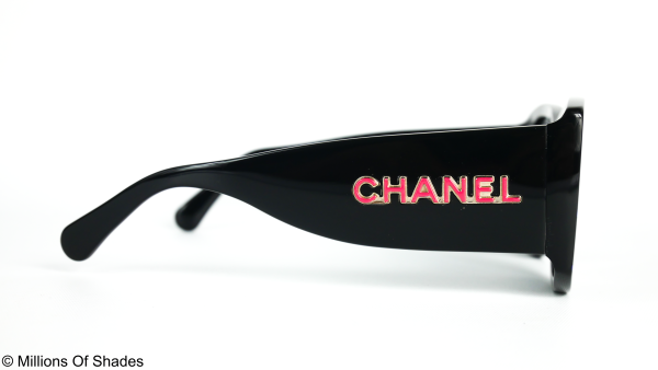 Square Sunglasses A71472-Black Blue - Image 3