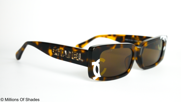 Rectangle Sunglasses A71473- Havana - Image 2