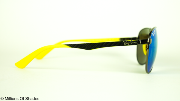 RB8313M Scuderia Ferrrari Collection - Blue Chromance Mirror - Image 3