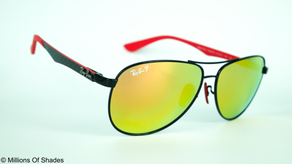 RB8313M Scuderia Ferrrari Collection - Red Chromance Mirror - Image 2
