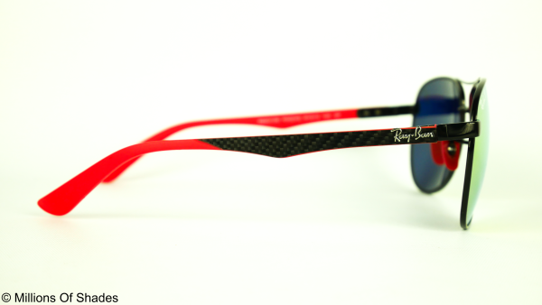 RB8313M Scuderia Ferrrari Collection - Red Chromance Mirror - Image 3