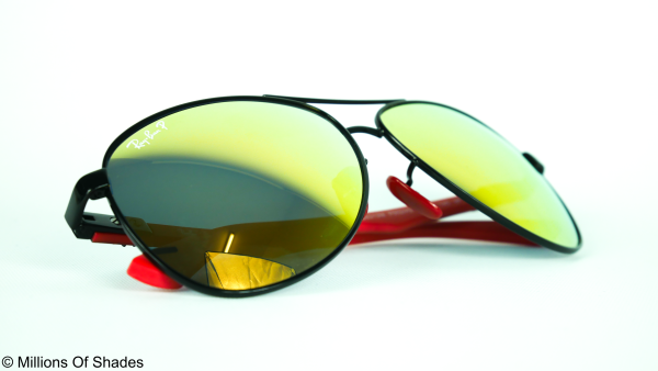 RB8313M Scuderia Ferrrari Collection - Red Chromance Mirror - Image 4